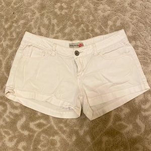 Paris blue white shorts size 9